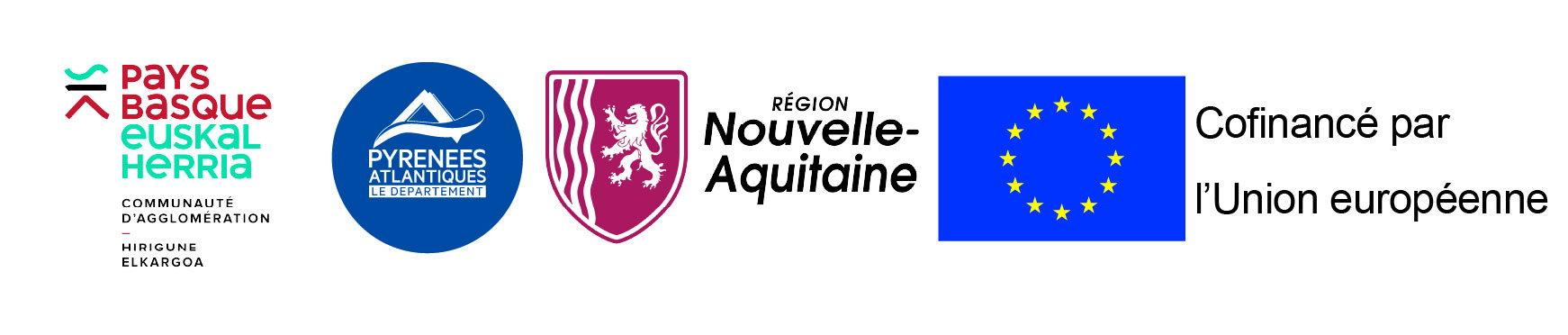 Logos des autres financeurs pour CitésLab